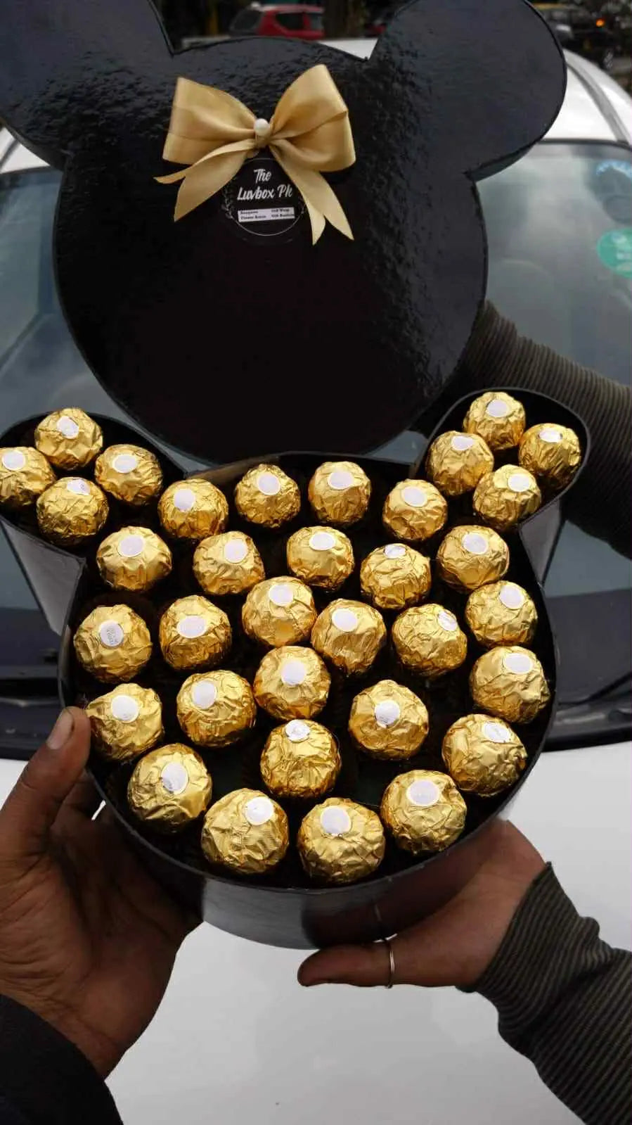 Teddy Delight Ferrero Gift Box from gift shop in Islamabad