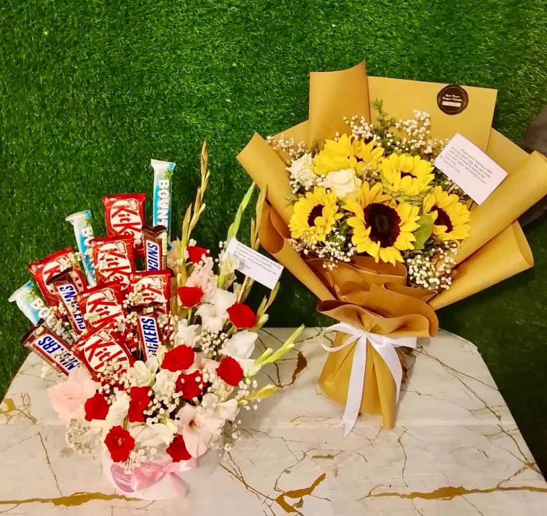 The LuvBox PK online flower and gift shop Pakistan with flowers cakes chocolates teddy bears and gifts