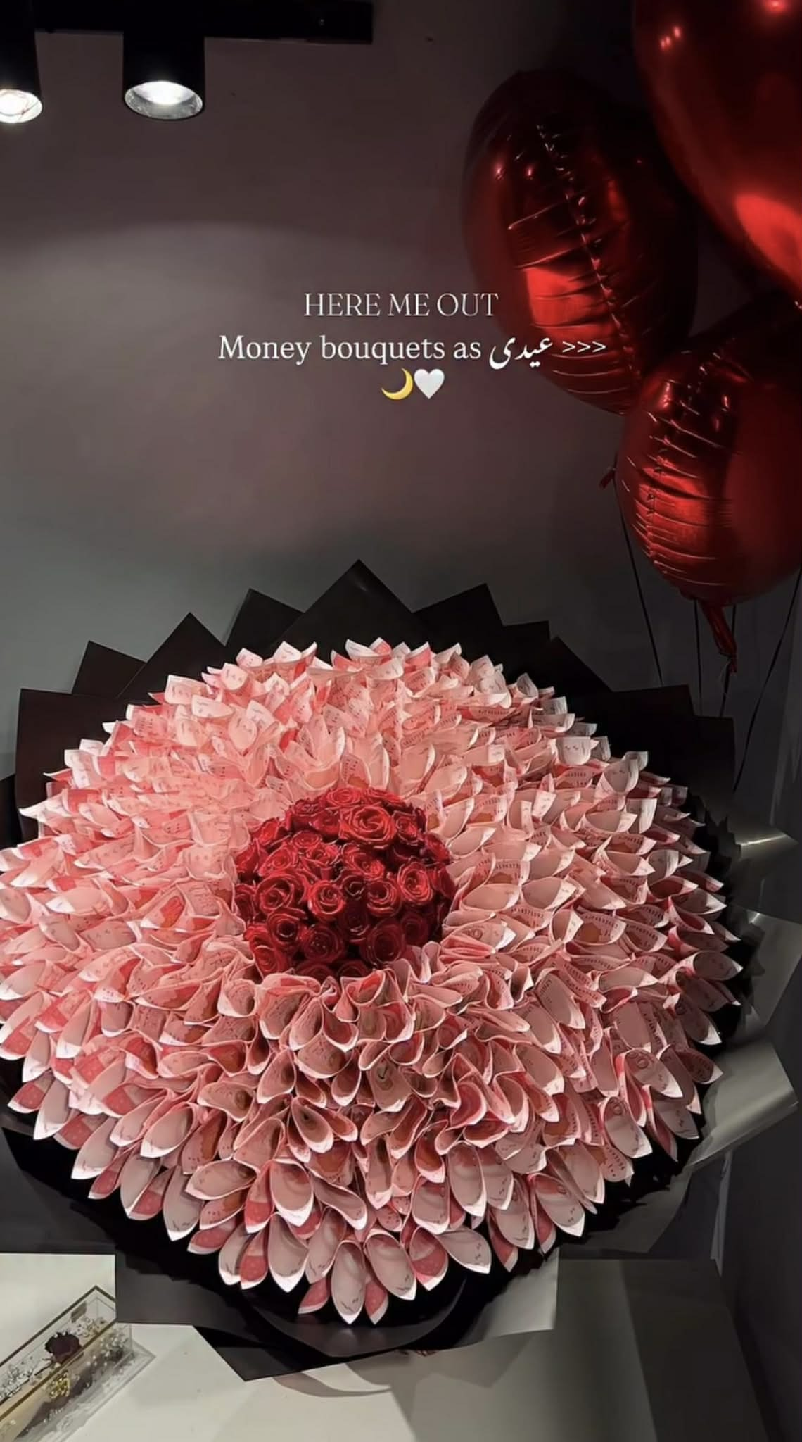 Eid Royal Fortune 50K Cash Bouquet 💸🌙✨