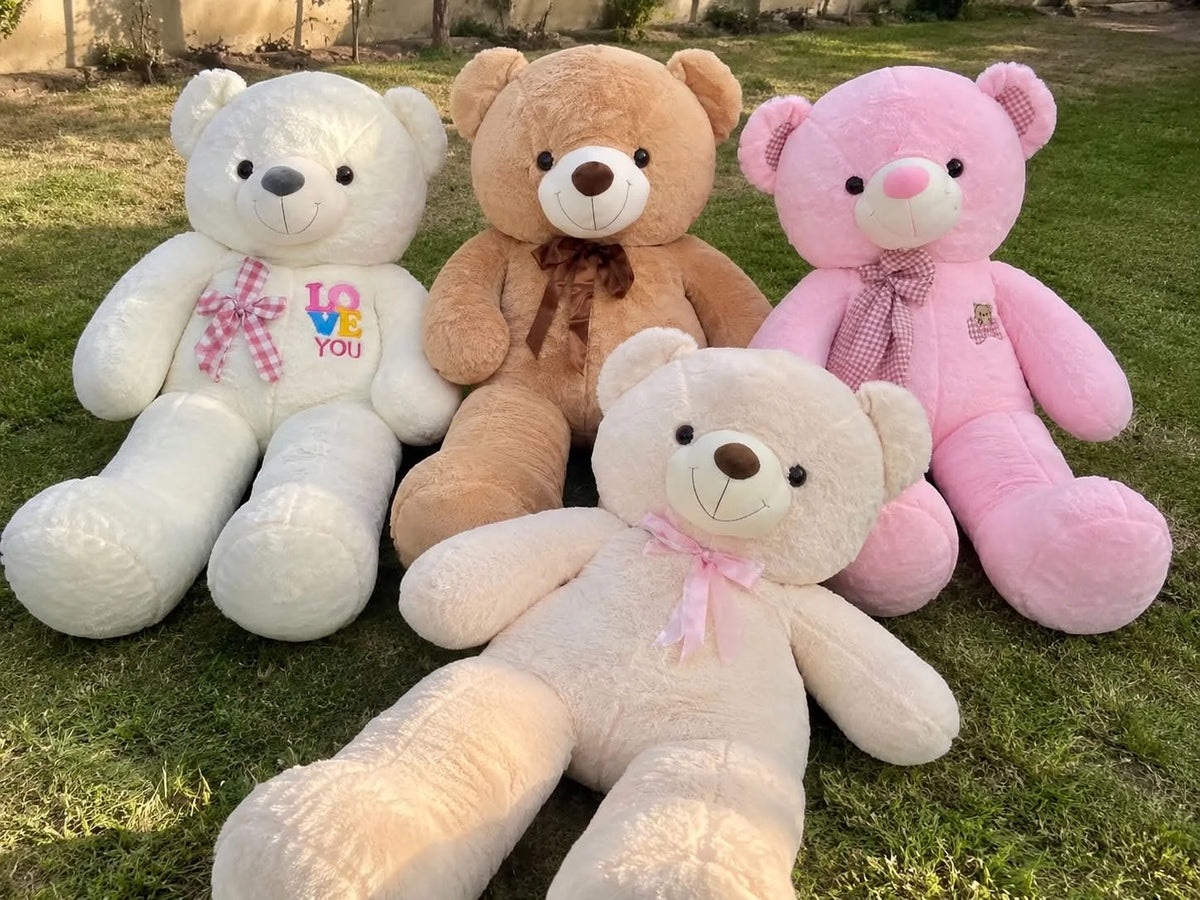 Cloud Luxe Giants – Premium Thai Quality 5.5 Feet Teddy Bears