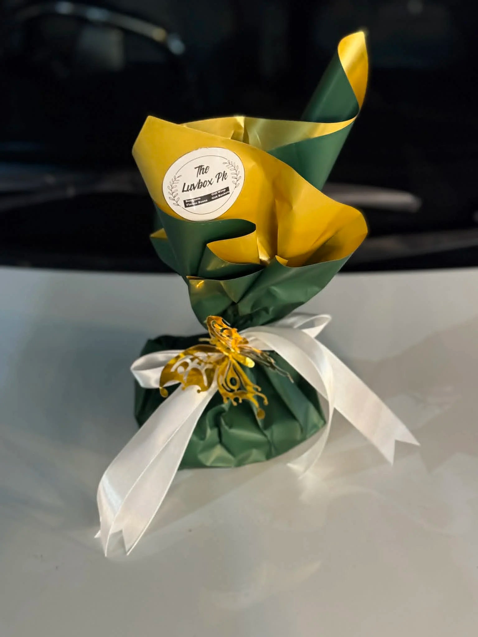Corporate gifting chocolate set with elegant butterfly wrapping ribbon bulk delivery Pakistan