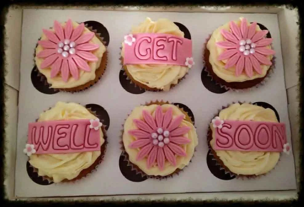 Healing Bites – Get Well Soon Cupcakes (Set of 6)