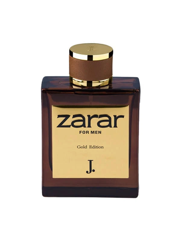 Zarar Gold Edition by J. 100ml men's perfume gift with delivery across Pakistan