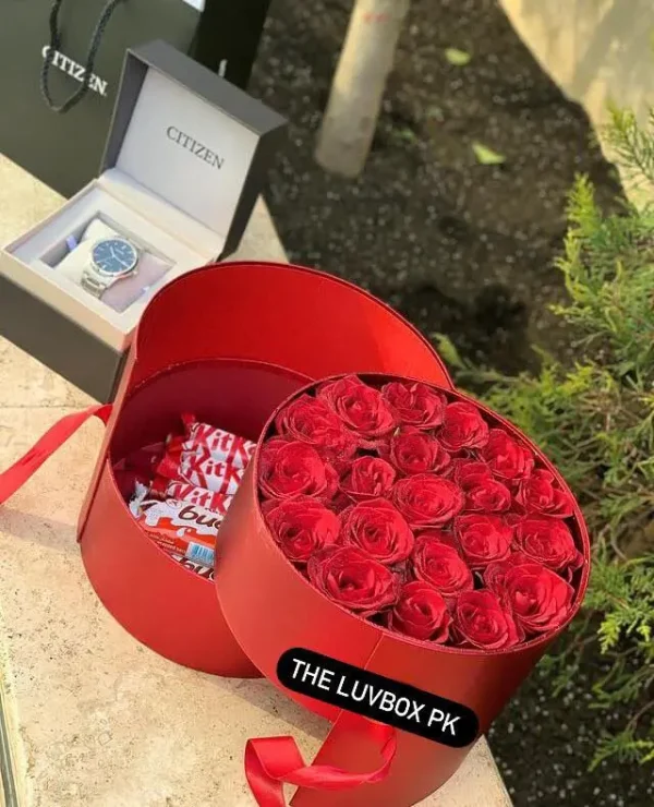 Luxury Roses & Chocolates Gift Box – Elegant new design available for delivery in Islamabad
