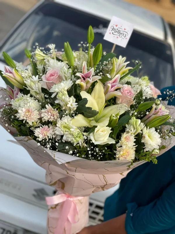 Oversized Mother’s Day Mixed Flower Bouquet | Gift Shop in Islamabad | The Luv Box PK