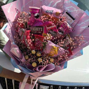 Luxury Mother’s Day chocolate and snack bouquet – premium gift by The LuvBox PK