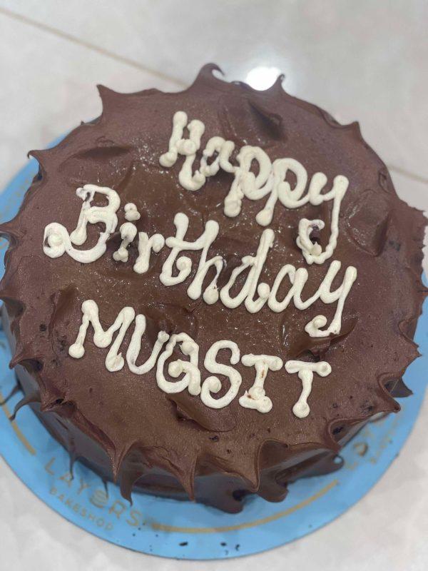 Belgian Bliss affordable chocolate cake in Islamabad by The LuvBox Pk