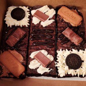 Luxury brownie gift box with chocolate brownies – gift delivery in Islamabad Pakistan