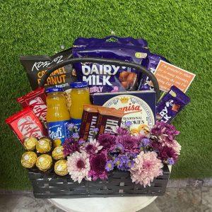 Premium snack and chocolate basket – perfect gift basket by The LuvBox PK in Islamabad