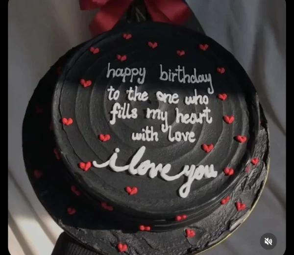 Choco Amour I Love You themed chocolate cake by The LuvBox Pk Islamabad