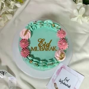 Custom Eid Mubarak cake – 2 lbs cake by The LuvBox PK in Islabad
