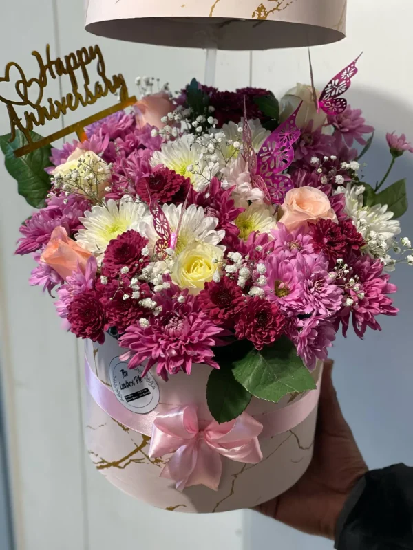 Rosé Whisper – Aesthetic Floral Box for Her | Gift Shop in Islamabad