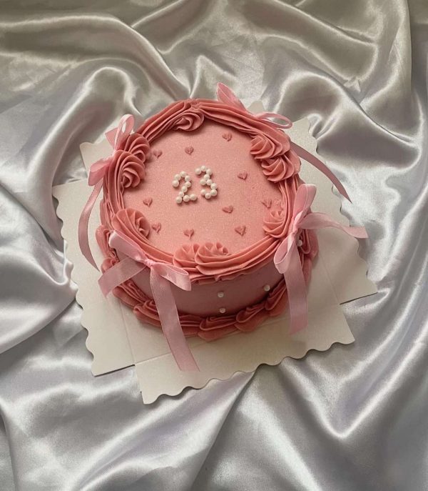 Pink Bliss Bento Cake – Cute Customized Cake for Her Birthday | The LuvBox Pk