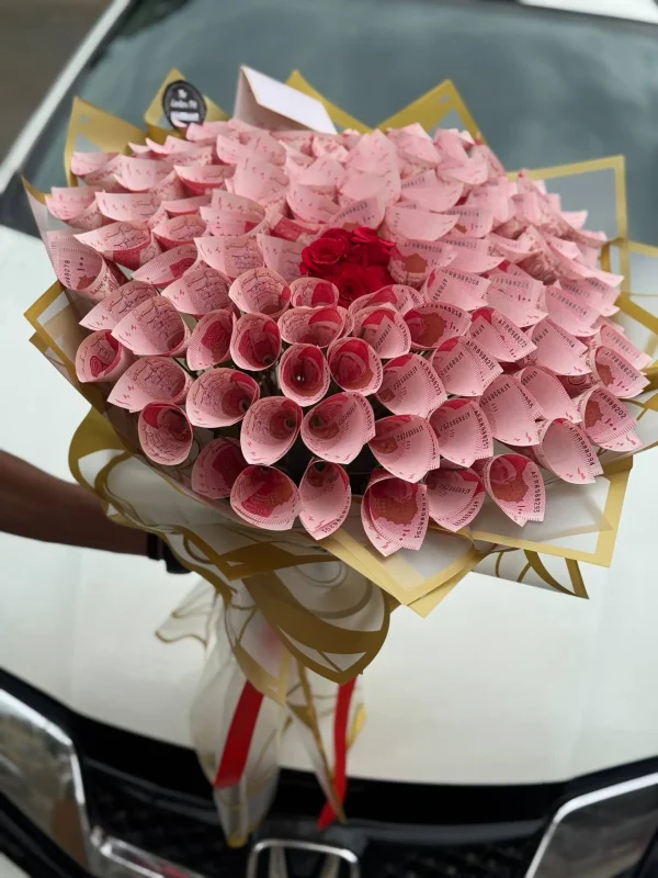 Mini Money Bloom – Eid Cash Bouquet with PKR 5,000 - Image 2