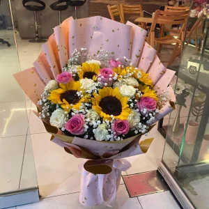 Gorgeous mixed flower bouquet by The LuvBox PK – fresh blooms in Islamabad