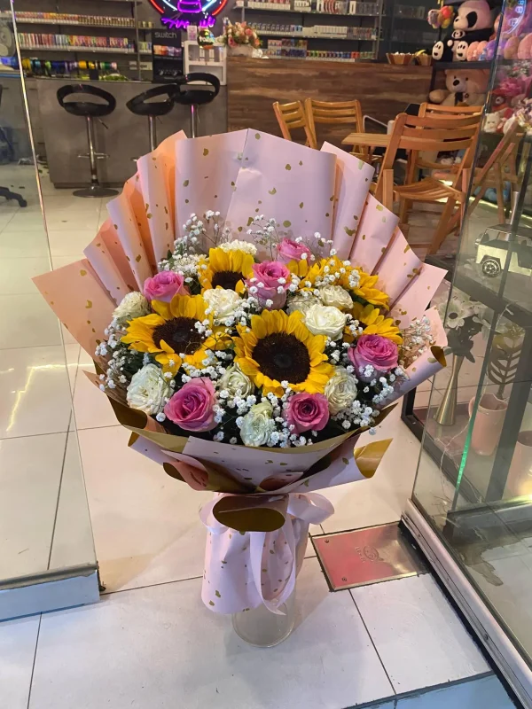 Gorgeous mixed flower bouquet by The LuvBox PK – fresh blooms in Islamabad