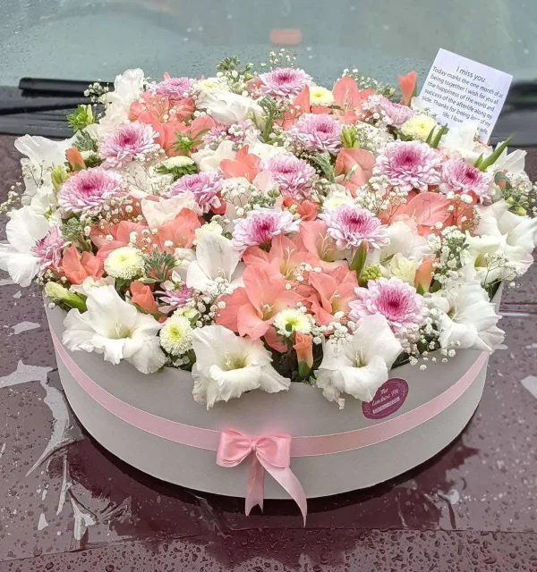 Blossom Mélange – Mixed Flower Box | Gift Shop in Islamabad