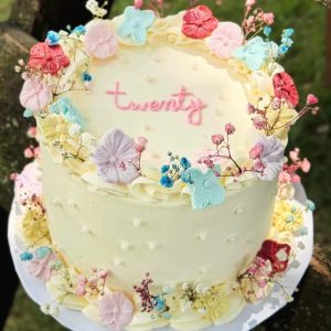 Creamy Velvet Customized Cake – Best Birthday Cake for Girls in Islamabad
