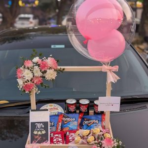 Get Well Soon Wooden Crate with Premium Snacks – The LuvBox PK | Gift Shop in Islamabad
