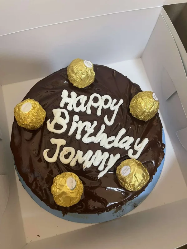 Golden Crunch – Ferrero Rocher Cake in Islamabad