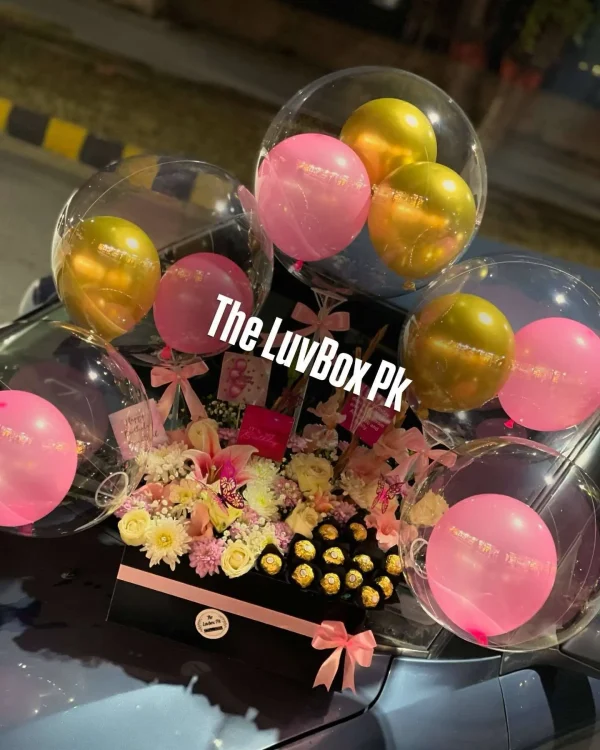 Birthday Delight Box – The LuvBox PK | Custom Balloons & Gifts – Gift Shop in Islamabad - Image 3